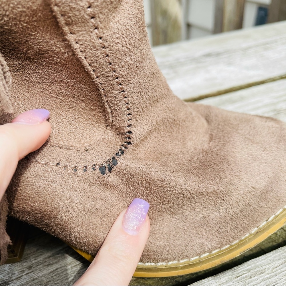 Charles Albert Fringe Ankle Boots! - Picture 3 of 9